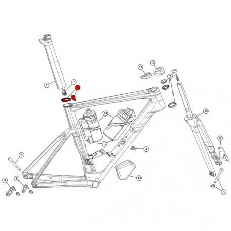 BMC SEATPOST CLAMP 22 