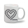 Taza Corazón cadena bici
