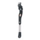 SOPORTE CABALLETE LATERAL POINT 24-28"AJUSTABLE 285-325mm+HERRAJES NEGRO