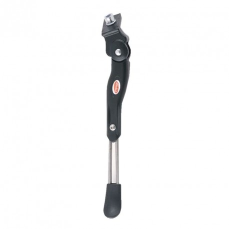 SOPORTE CABALLETE LATERAL POINT 24-28"AJUSTABLE 285-325mm+HERRAJES NEGRO