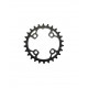 PLATO STRONGLIGHT MTB PARA XT-FC-M785 2x10 104/64 BCD INTERIOR 24 DIENTES (38)NEGRO 4 BRAZOS